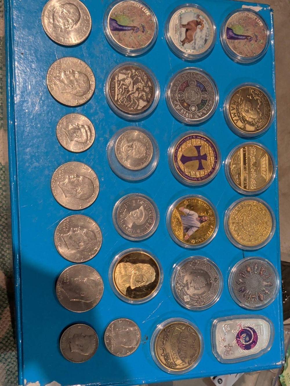 Lot Of 25 Collectable Commemorative Keepsake Coins